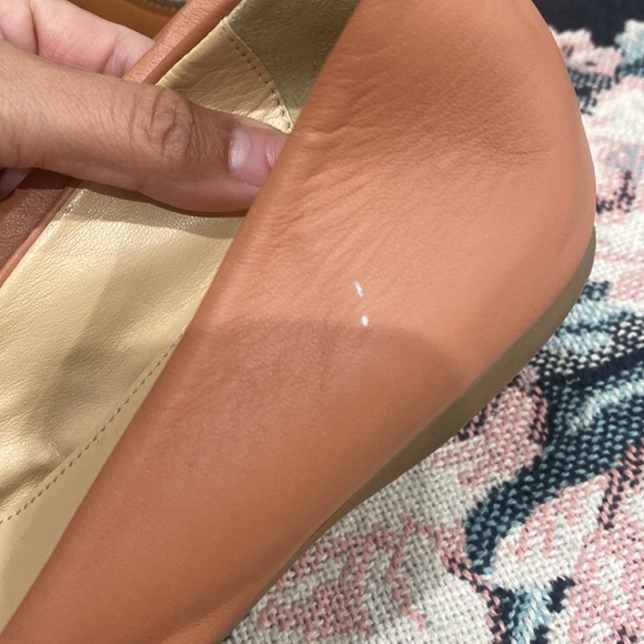 J. Crew Blush Pink Nude Ballet Soft Leather Flats Size 7.5 - Picture 8 of 8